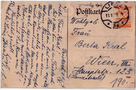 Postkarte: Gruß aus Gödnach bei Dölsach, Post