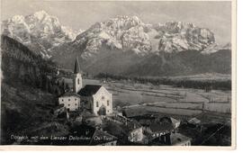 Dölsach mit den Lienzer Dolomiten