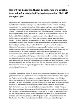 14 Thaler Sebastian Scheiber Bauer Tagebuch Kriegsgefangenschaft