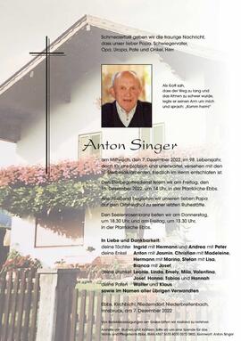 Anton Singer 07 12 2022