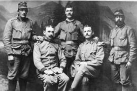 Weltkrieg 1 Soldaten Familienarchiv Guglberger, Fischer, ca 1916