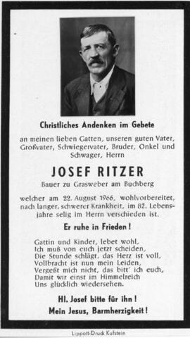 Josef Ritzer Grasweber 22 08 1966