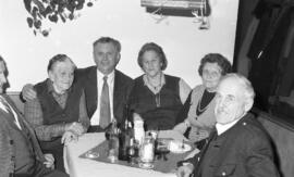 Bgm. Franz Hörhager Pensionistenfeier Ebbs mit Kolland und Altbgm. Perthaler ca. 1980