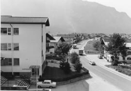 Ebbs gegen Süden von Hauptschule aus 1976