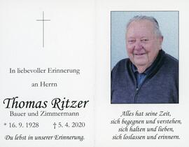 Thomas Ritzer Maler Buchauer 05 04 2020