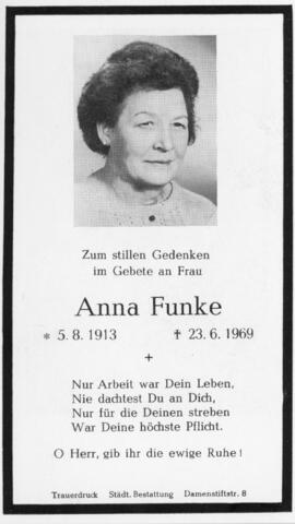 Anna Funke 23 06 1969