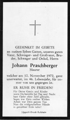 Johann Praschberger 10 11 1972