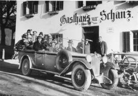 Gasthaus Schanz in Ebbs Ausflugsgesellschaft 1931