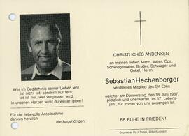Sebastian Hechenberger 18 06 1987