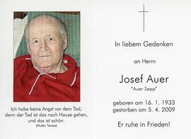 Josef Auer 05 04 2009