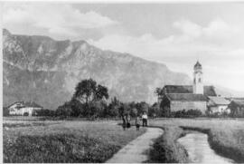 Ebbs Fußweg nach Tafang vor Ebbsbach Regulierung 1933