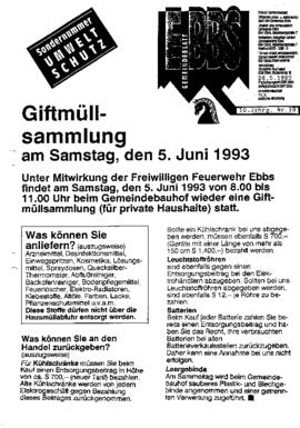Ebbser Gemeindeblatt 39 1993 05