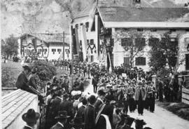 Veteranen Ebbs Fahnenweihe Bild 2 07 07 1907