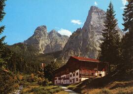 Postkarte Ebbs Kaisertal Hinterbärenbad