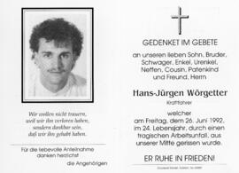 Hans Jürger Wörgötter 112