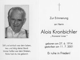 Alois Kronbichler Kranzerer 291