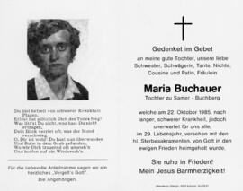 Maria Buchauer Samer 22 10 1985