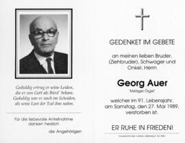 Georg Auer Metzger Örgei 280