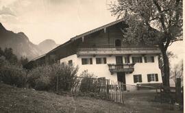 Bauernhaus Grasweber in Buchberg ca. 1940