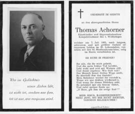 Thomas Achorner 07 07 1962