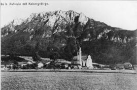 Ebbs Postkarte mit Kaisergebirge um 1930