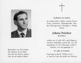 Johann Peinthor 21 07 1973