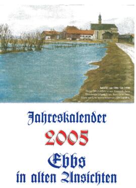 2005 Kalender Ebbs alte Fotos von Georg Anker