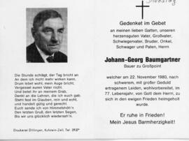 Johann Georg Baumgartner Großpoint 22 11 1980