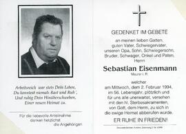 Sebastian Eisenmann 02 02 1994