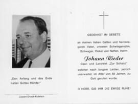 Johann Rieder Schanz 254