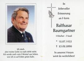 Balthasar Baumgartner Hitscher 23 02 2006