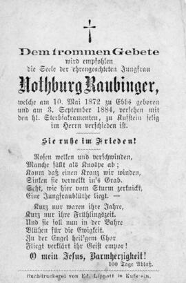 Nothburg Raubinger 03 09 1884