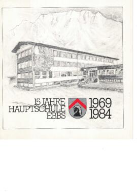 Hauptschule Ebbs 15 Jahrfeier 1984