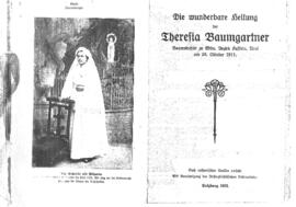 Baumgartner Theresia - Gnadenwunder in Ebbs 1911