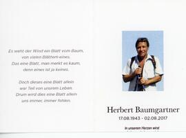 Herbert Baumgartner 02 08 2017