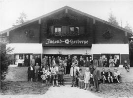 Jugendherberge Alpenverein in Ebbs Eichelwang Einweihung 10 06 1932