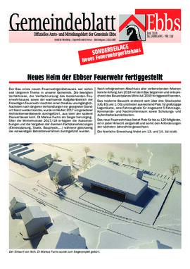 Ebbser Gemeindeblatt 158 2019 06 Beilage neues Feuerwehrhaus Ebbs