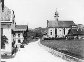 Ebbs Postwirt Ankerhaus Kirche Widum um 1929
