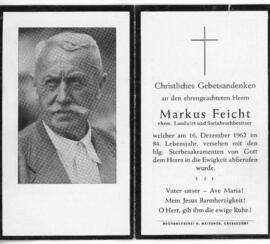 Markus Feicht Landwirt und Steinbruchbesitzer 16 12 1962