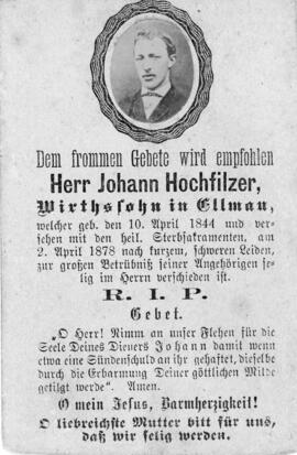 Johann Hochfilzer Ellmau 02 04 1878