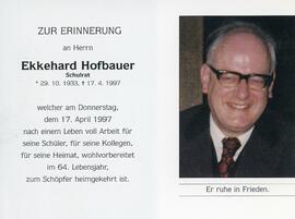 Ekkehard Hofbauer Schulrat 17 04 1997