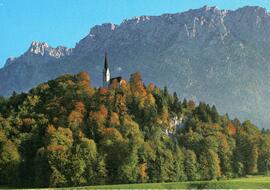 Postkarte Ebbs St Nikolaus Herbst Kaisergebirge