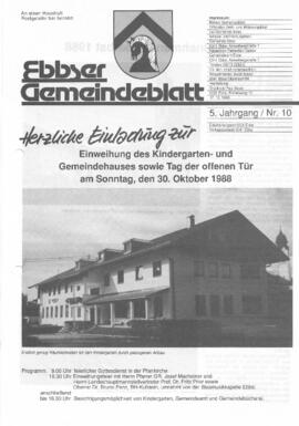 Ebbser Gemeindeblatt 010 1988 10