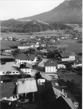 Ebbs Oberes Dorf von Kirchturm aus 1986