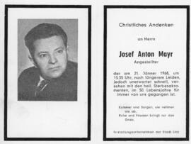 Josef Anton Mayr 21 01 1968