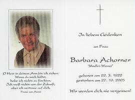 Barbara Achorner Madler Wawei 27 10 2005