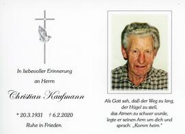 Christian Kaufmann 06 02 2020