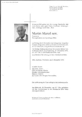 Martin Manzl 06 12 1991