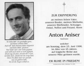 Anton Aniser geb 1950 Gogl 155