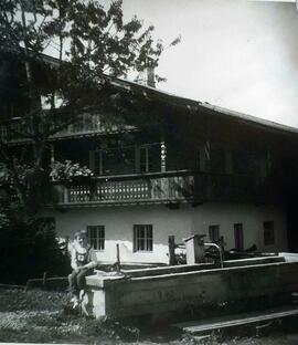 Bauernhaus Unterköllenberg, abgerissen, jetzt Gasthaus ca. 1940